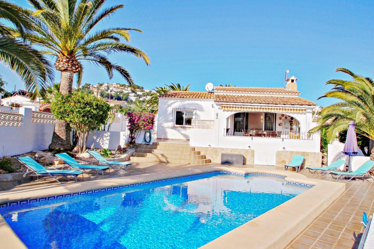 Paula-3 - Holiday Home With Private Swimming Pool In Moraira Exterior foto