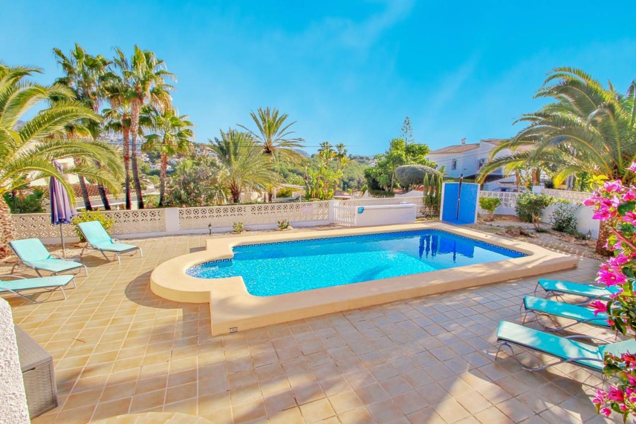 Paula-3 - Holiday Home With Private Swimming Pool In Moraira Exterior foto